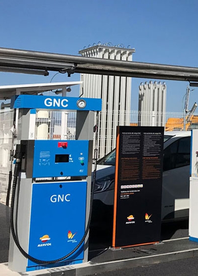 El GNC y GNL de Repsol
