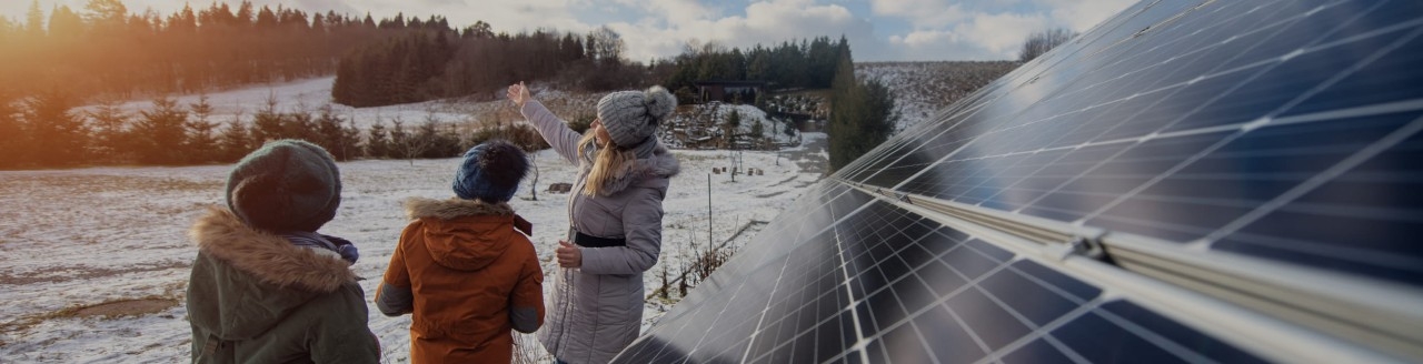 rendimiento placas solares invierno
