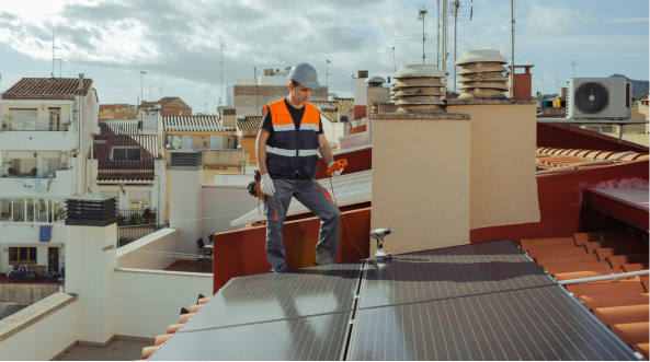 Mantenimiento de las placas solares