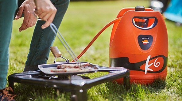 Bombonas de gas para utilizar en una camper : tipos y usos