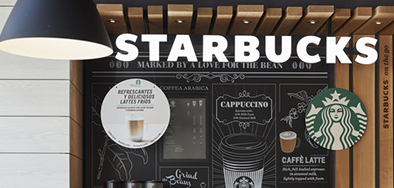 La experiencia de Starbucks en las estaciones de servicio Repsol. 
