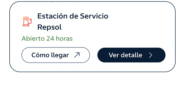 Etiqueta gasolineras abiertas 24 horas