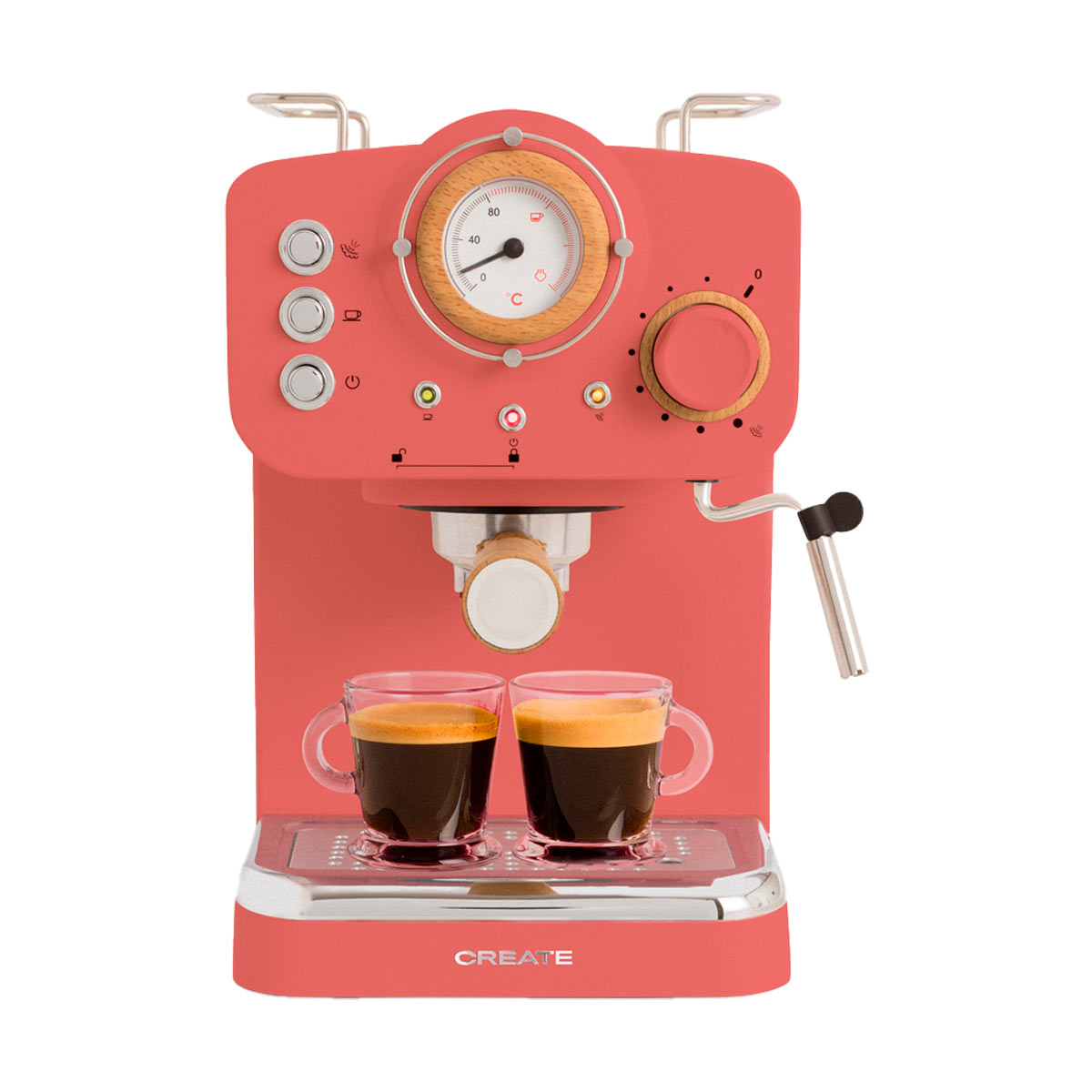 Cafetera Create Thera Retro Express Terracota