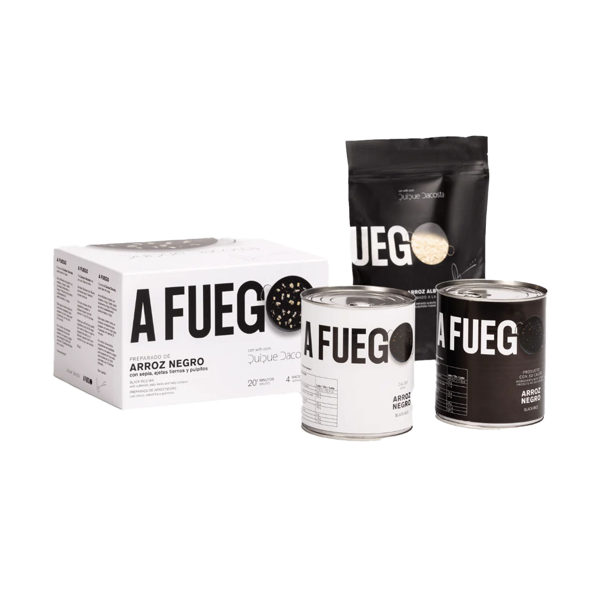 Pack Arroz Negro A Fuego Quique Dacosta