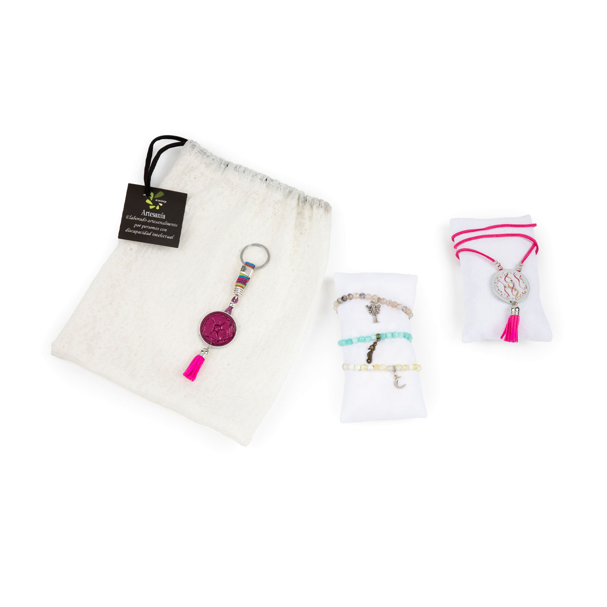 Pack de joyas solidarias Aspimip 1