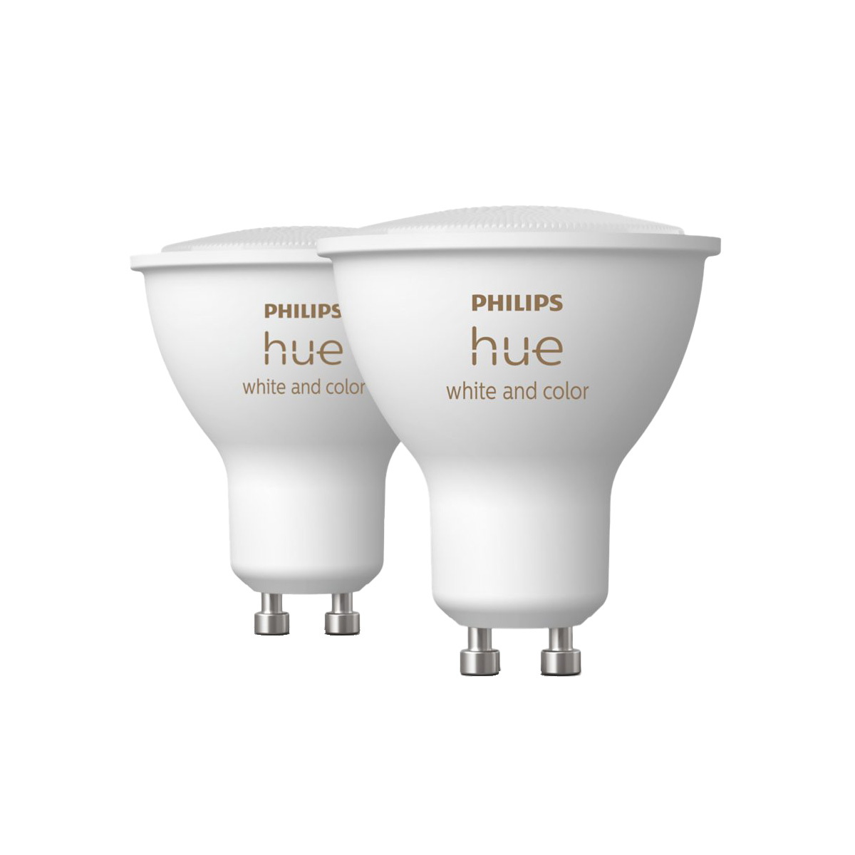 Philips Hue GU10 Pack de 2 bombillas inteligentes