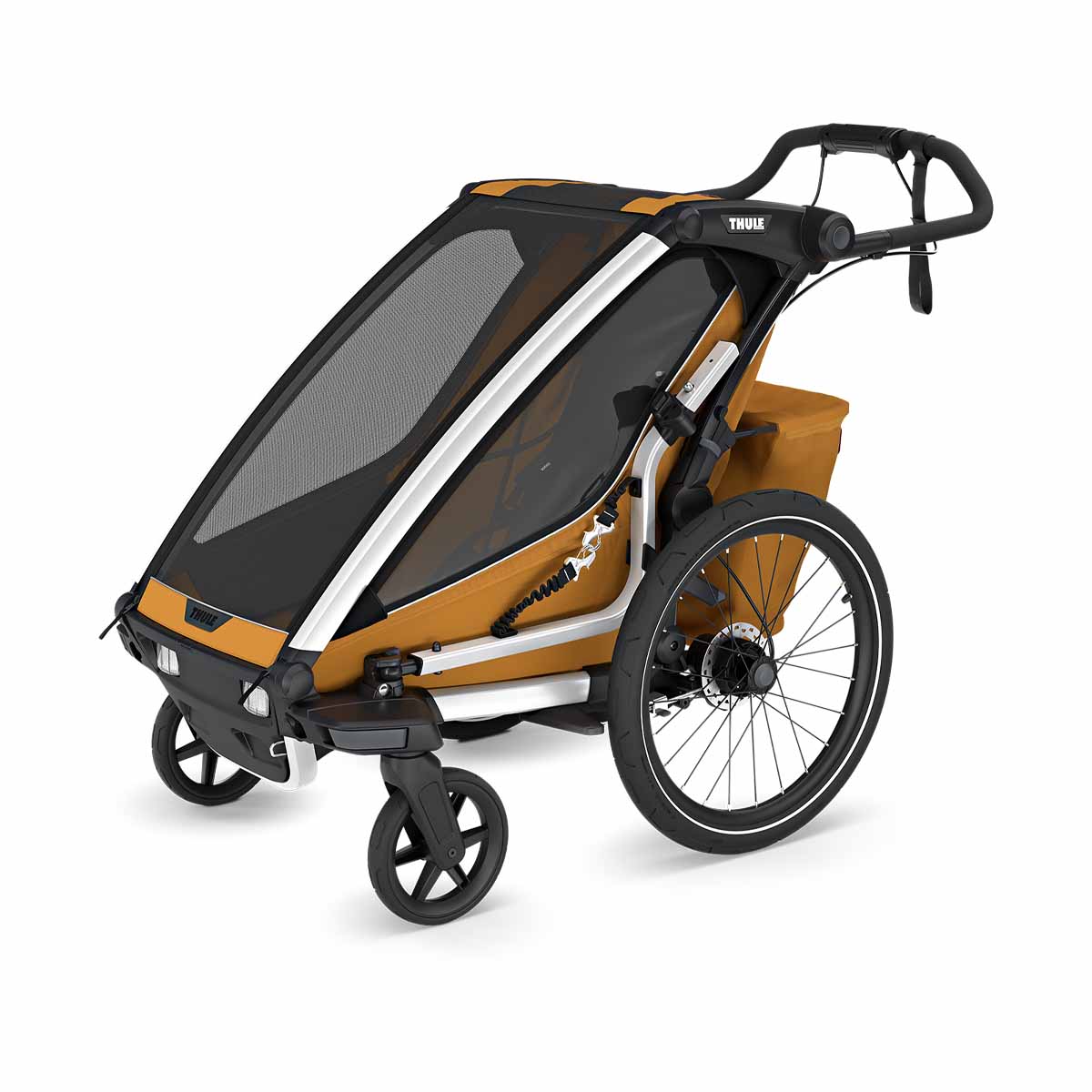 Remolque para bicicleta Thule Chariot Sport 2 Oro