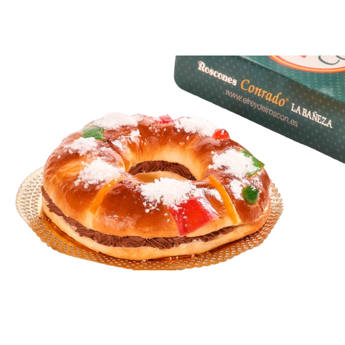 Roscón de Reyes con trufa Confitería Conrado