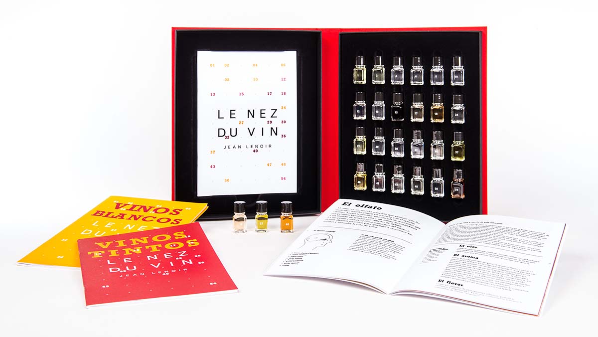 Set de aromas de vino Le Nez du Vin 24